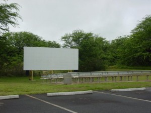 Walk-in Outdoor Movie Theater at PMRF. 