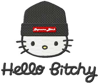 Bitch Kitty Mascot 3 Hello Bitchy