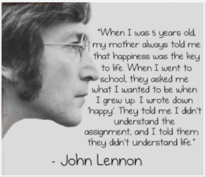 John Lennon Quote for Evol of Change